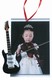 Picture Frame Ornament with Black Electric Guitar